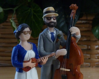 Figurines De Gateau Pour Mariage Etsy Fr