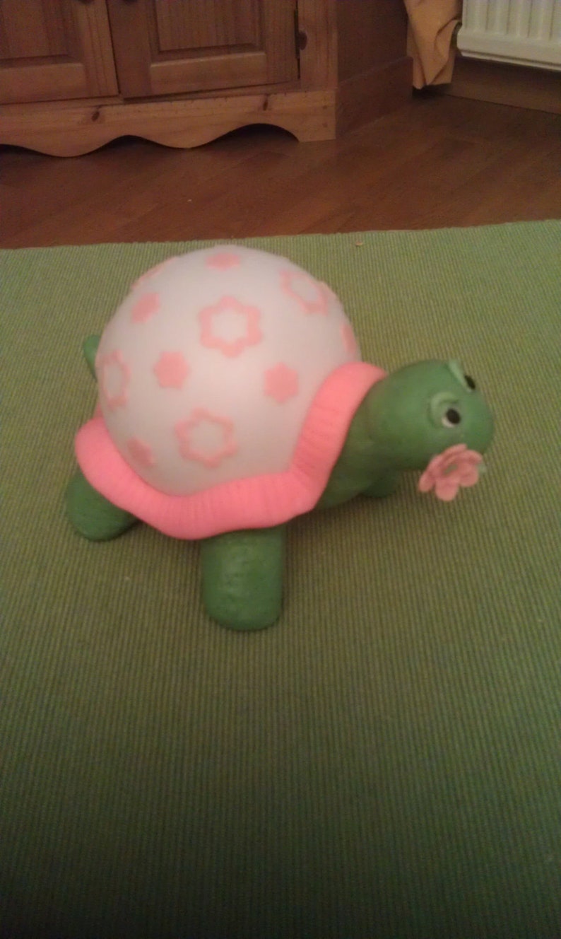 Nightlight TORTOISE. Cold Porcelain image 2