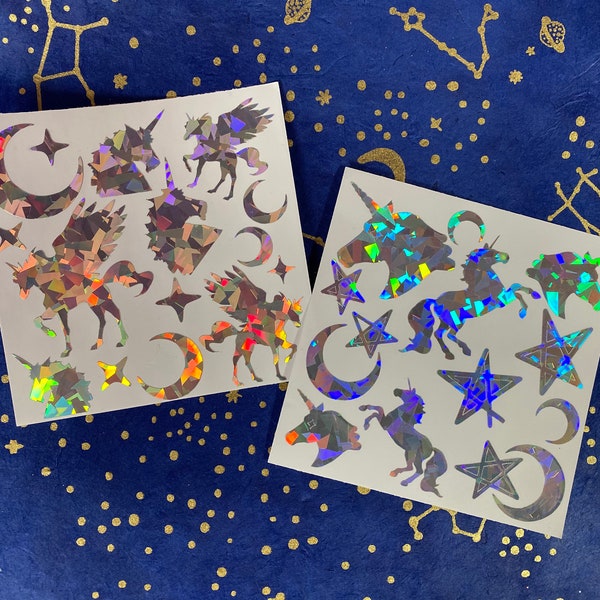 Unicorn and Pegasus Stickers