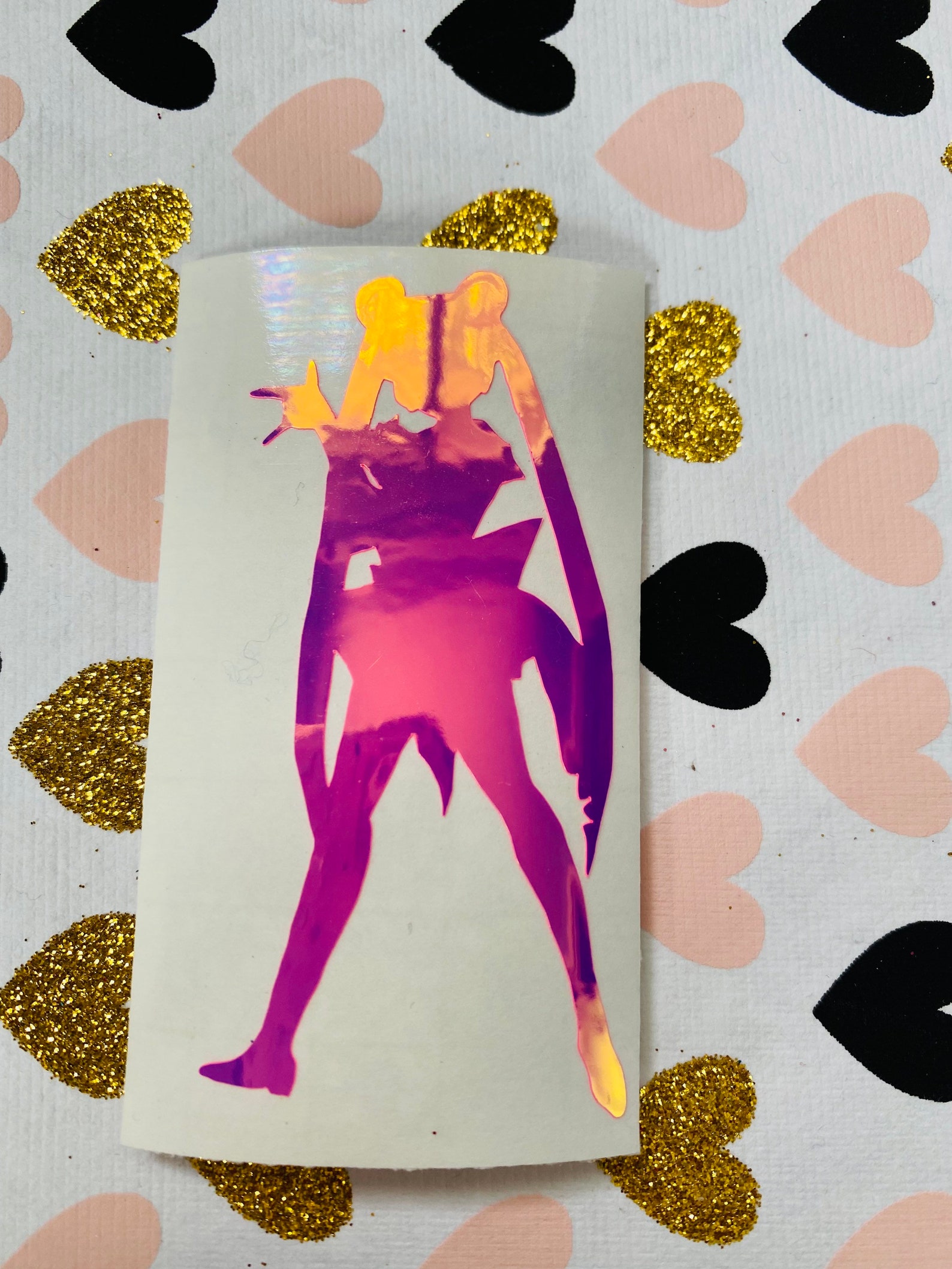 Sailor Moon &amp; Sailor Scouts Silhouette Labels Stickers | Etsy Canada