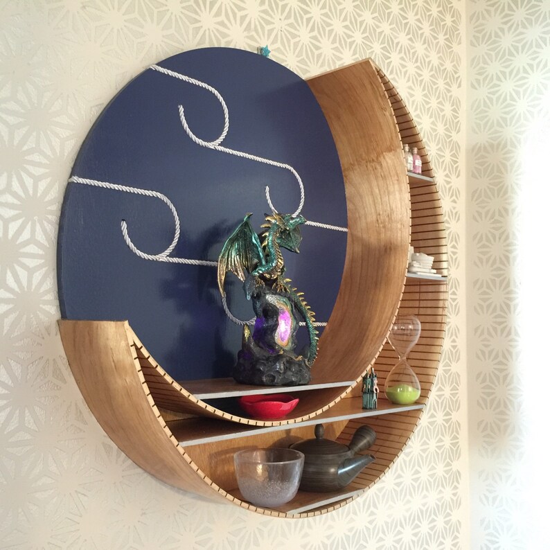 crecent moon shelf crecent moon shelf