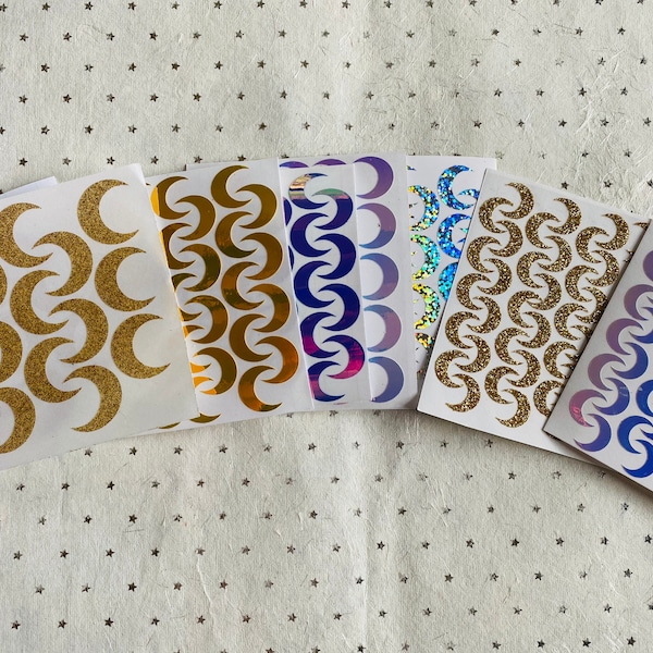 Crescent Moon Envelope Seals