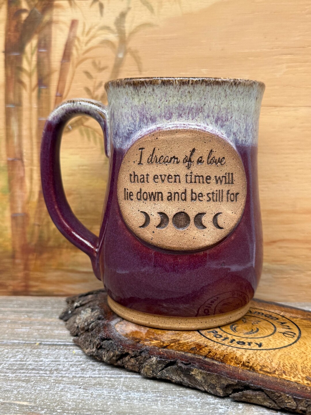 Practical Magic Pottery Mug – Salt Rosemary Lavender Quote, Handmade ...