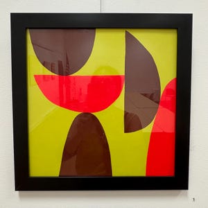 Meditation: Violet/Neon Red/Chartreuse