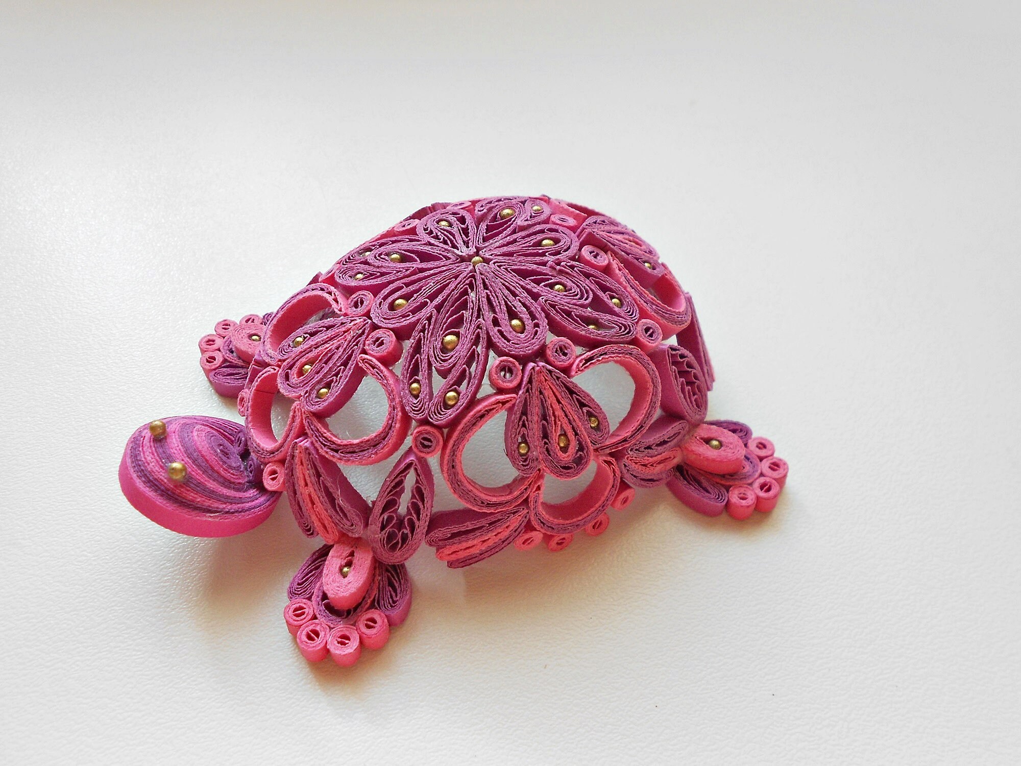 Paper Quilled 3D Turtlequilling Turtle Home Decor New Baby - Etsy