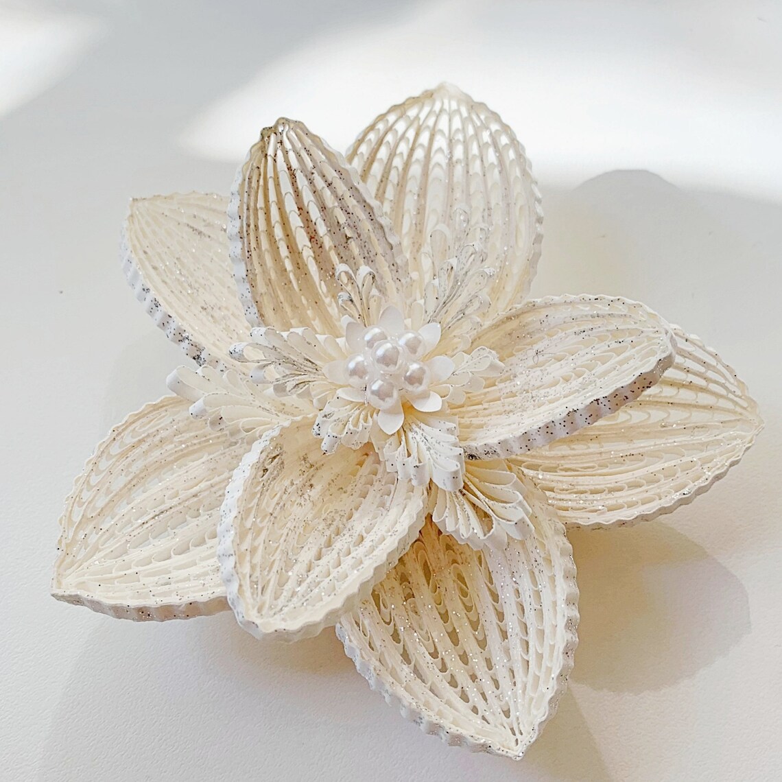 Quilling Flower Paper Flower Anniversary Flower Table Etsy