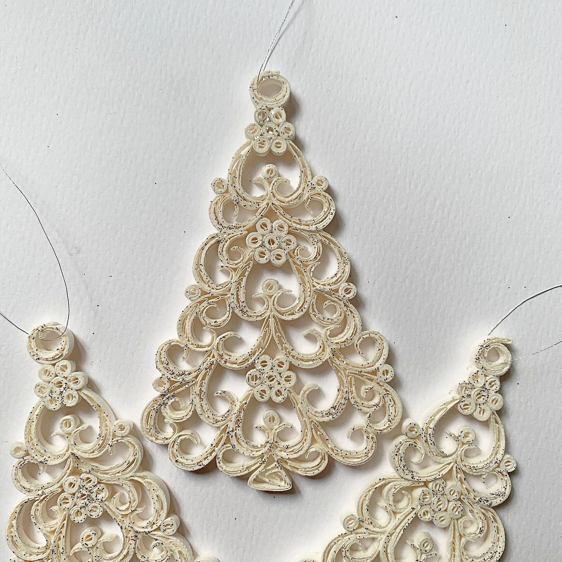 Décoration de Noël sapin de Noël sapin de Noël quilling Etsy France