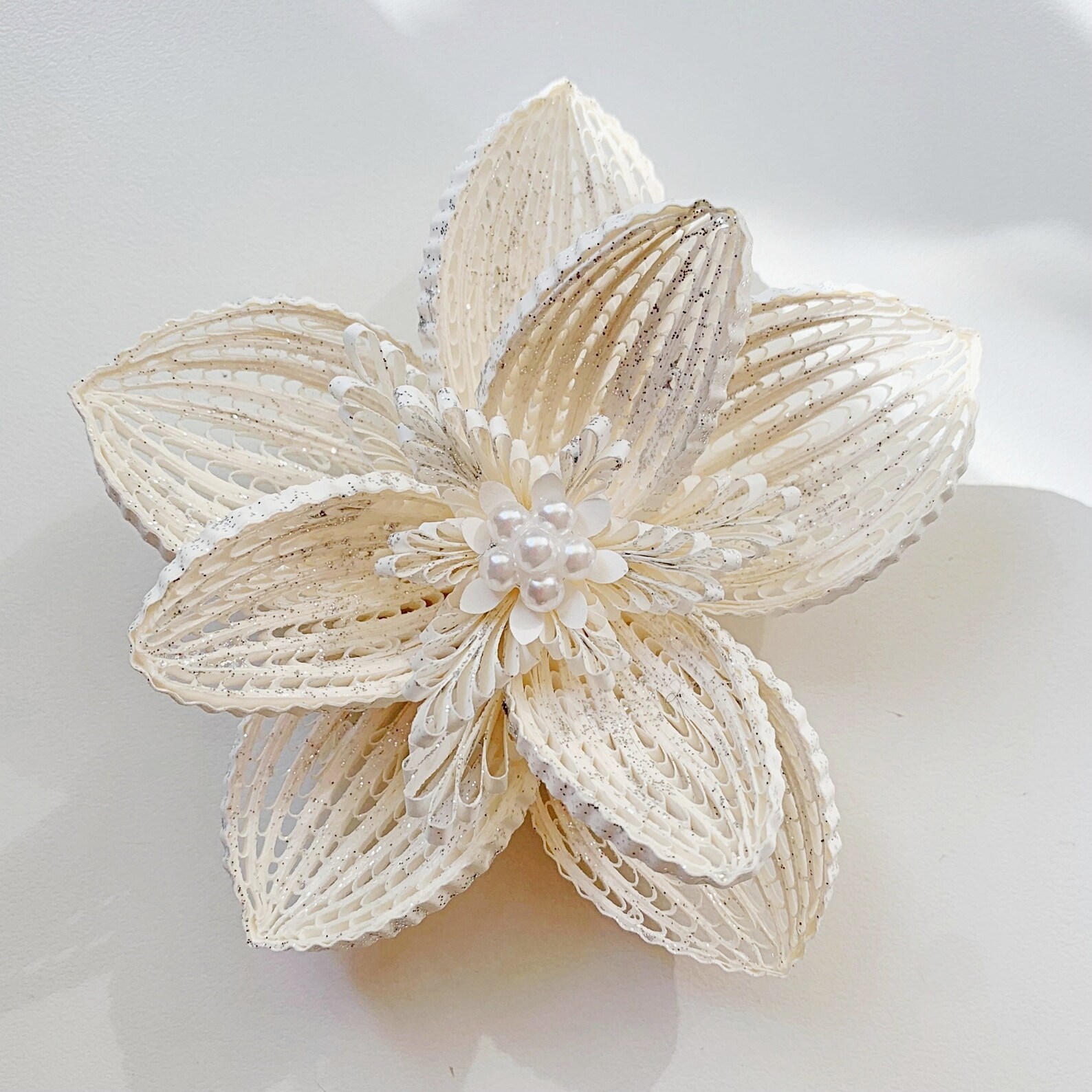 Quilling Flower Paper Flower Anniversary Flower Table Etsy