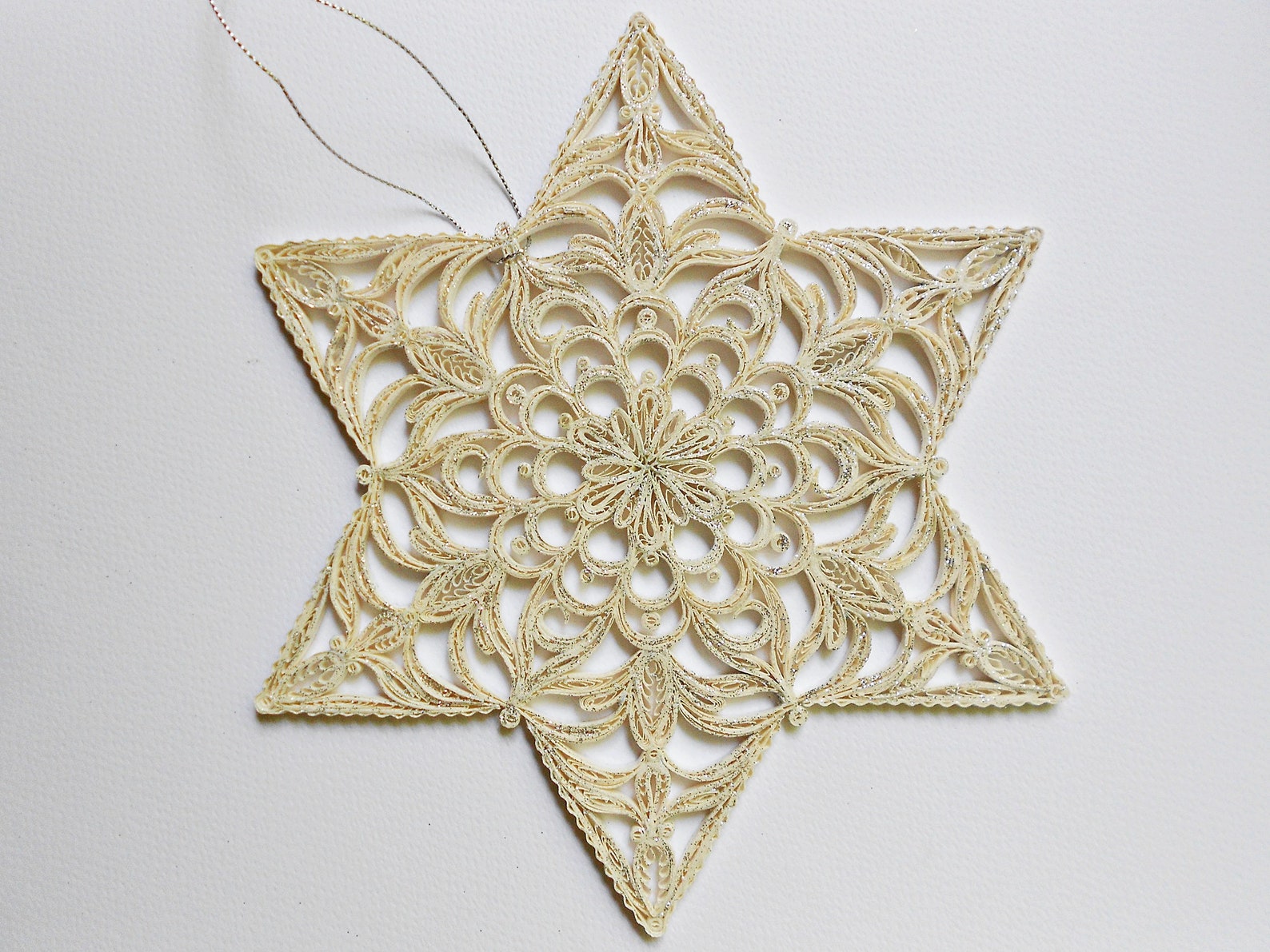 Quilling Christmas Starquilling Starpaper Starstar of David Etsy