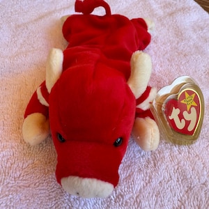 RARE Snort Ty Beanie Baby, P.E Pellets 1995