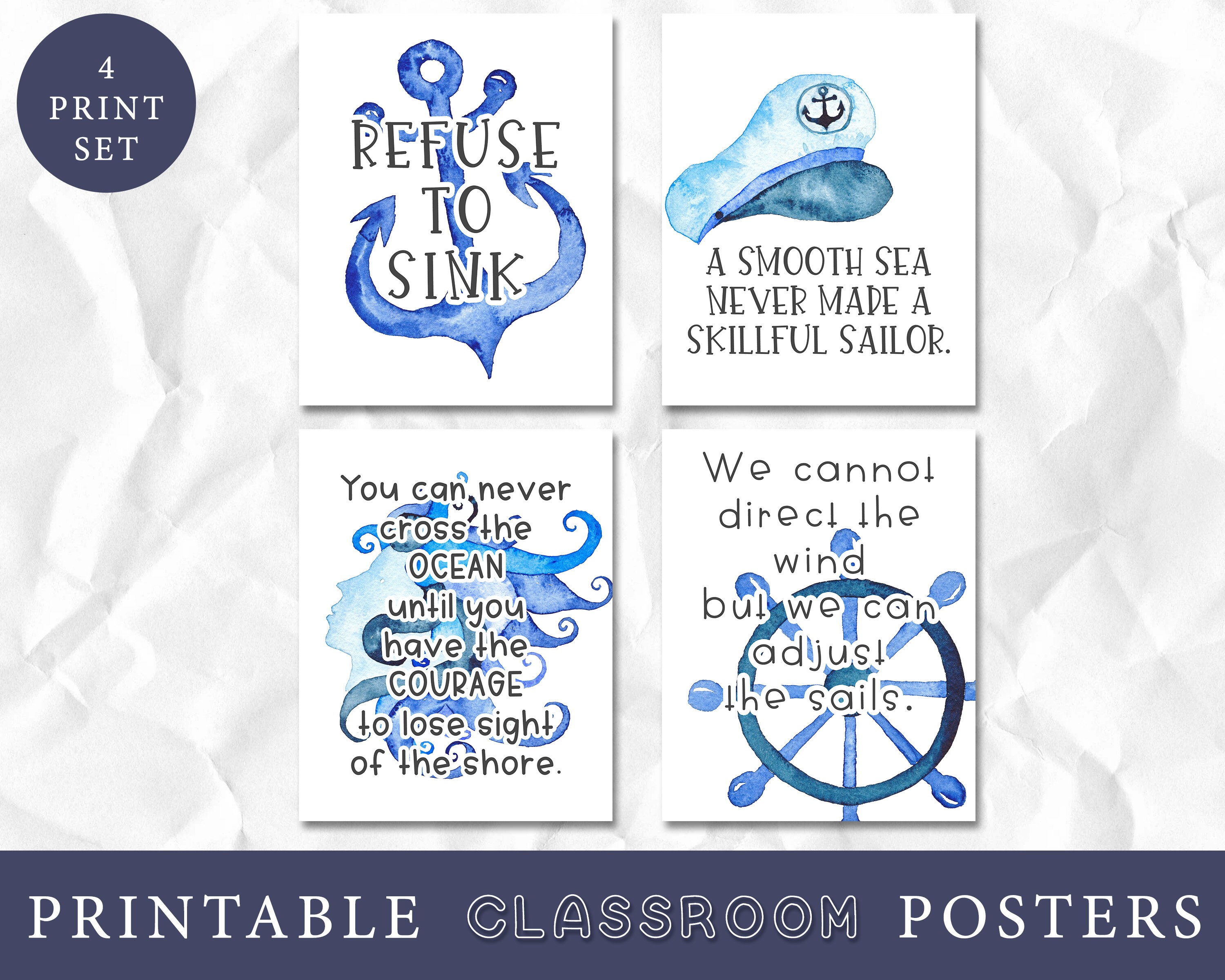 Inspirational Classroom Quotes Classroom Bulletin Boards - Etsy