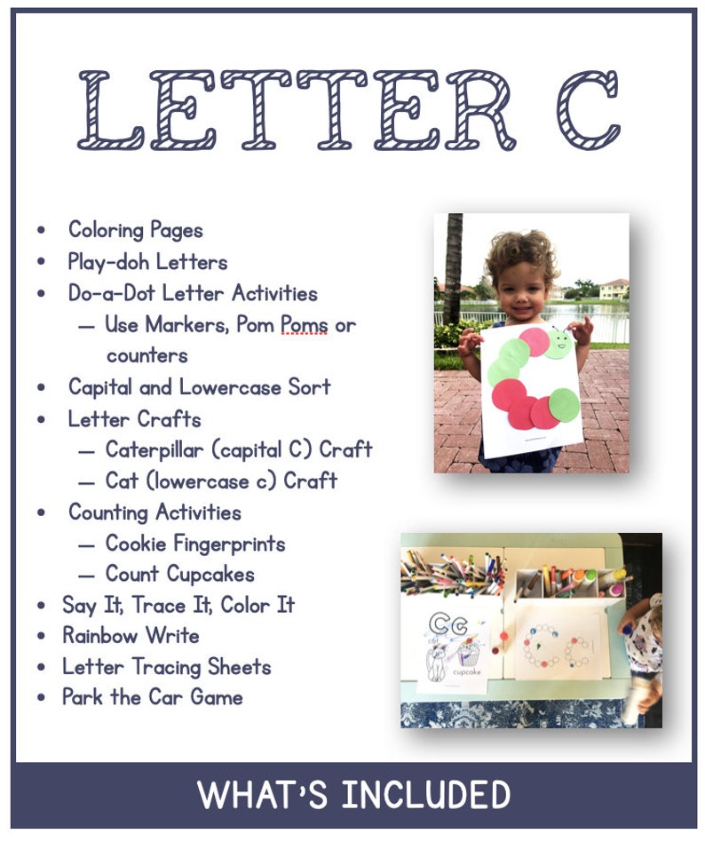 Letter of the Week Recognition, Letter C Activities, Alphabet Fun ...