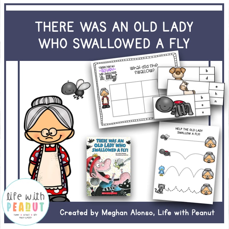 Old Lady Who Swallowed A - Etsy
