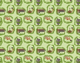 BY THE HALF YARD DISNEY~MOWGLI~BALOO~KING LOUIE~HTF RETIRED JUNGLE BOOK FABRIC