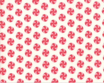 Moda Sweet Christmas by Urban Chiks 31154 19 Light Green Peppermints COTTON