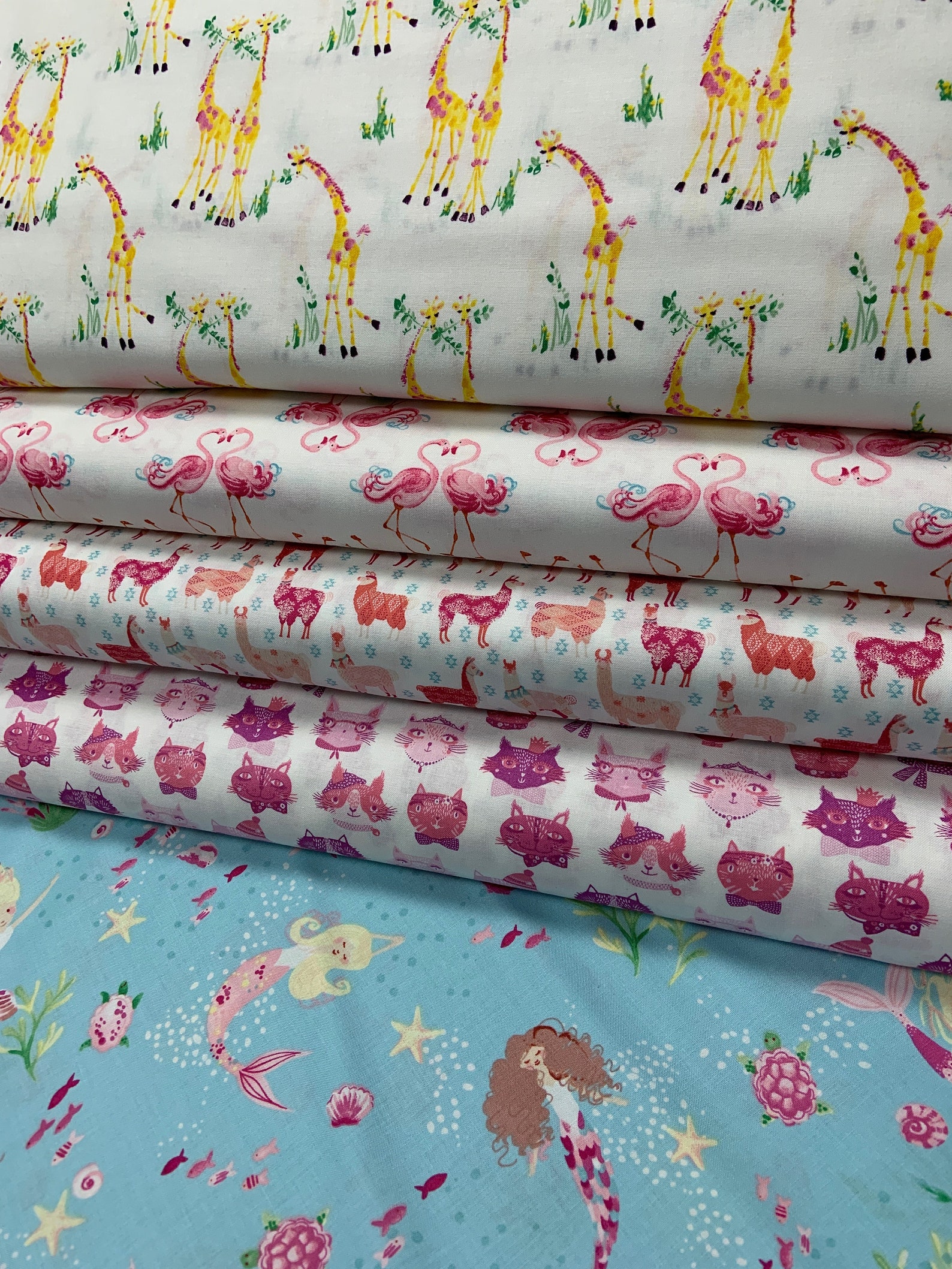 Camelot Fabrics the Girls Collection by Laura Ashley Aqua - Etsy