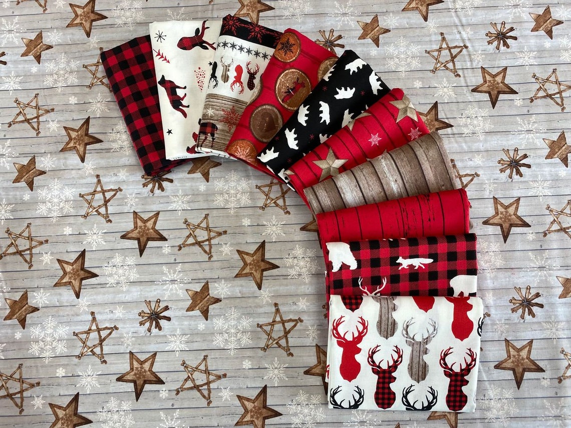 Studio E Fabrics Warm Winter Wishes by Lucie Crovatto Etsy