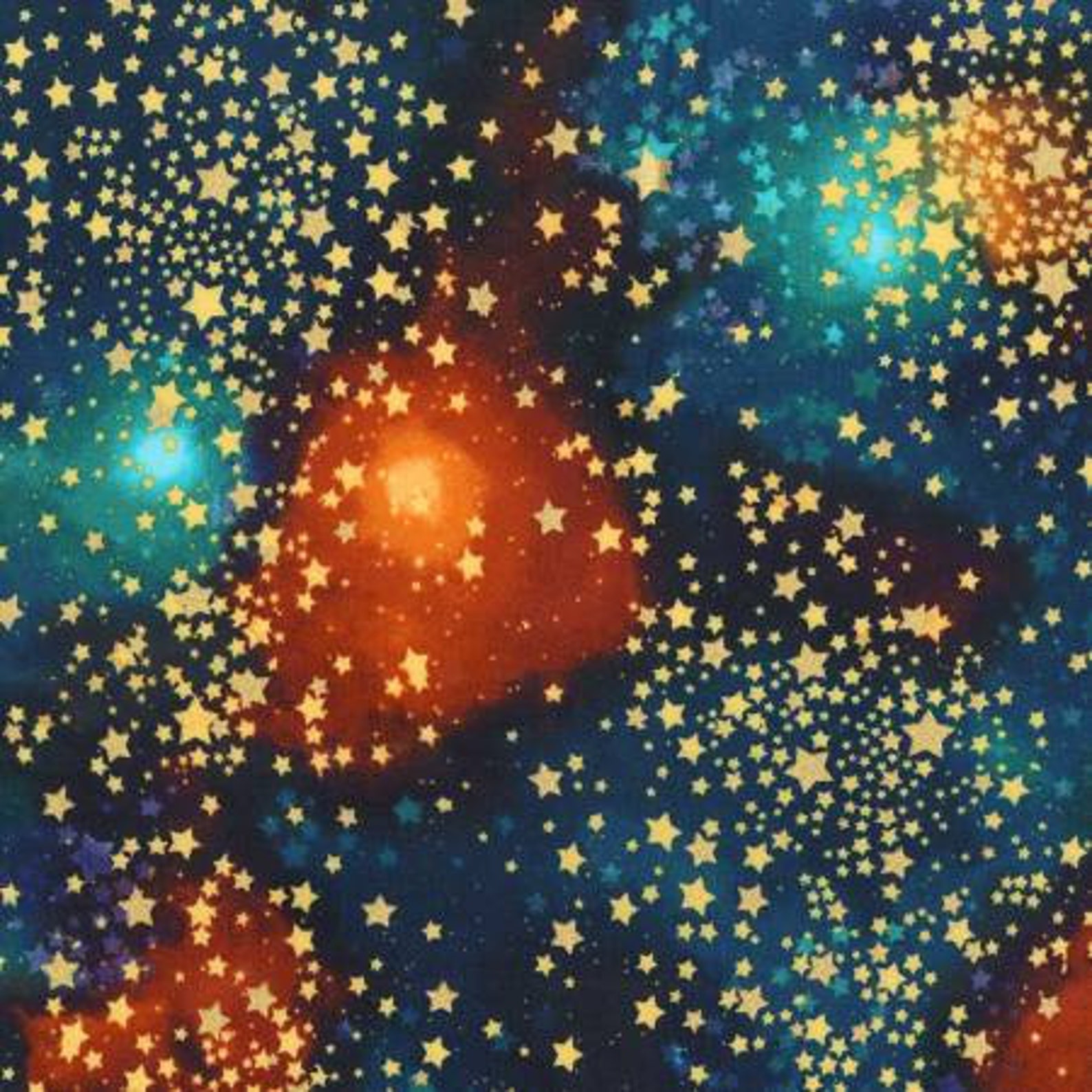 Robert Kaufman Fabrics Stargazers Midnight Stars with Etsy