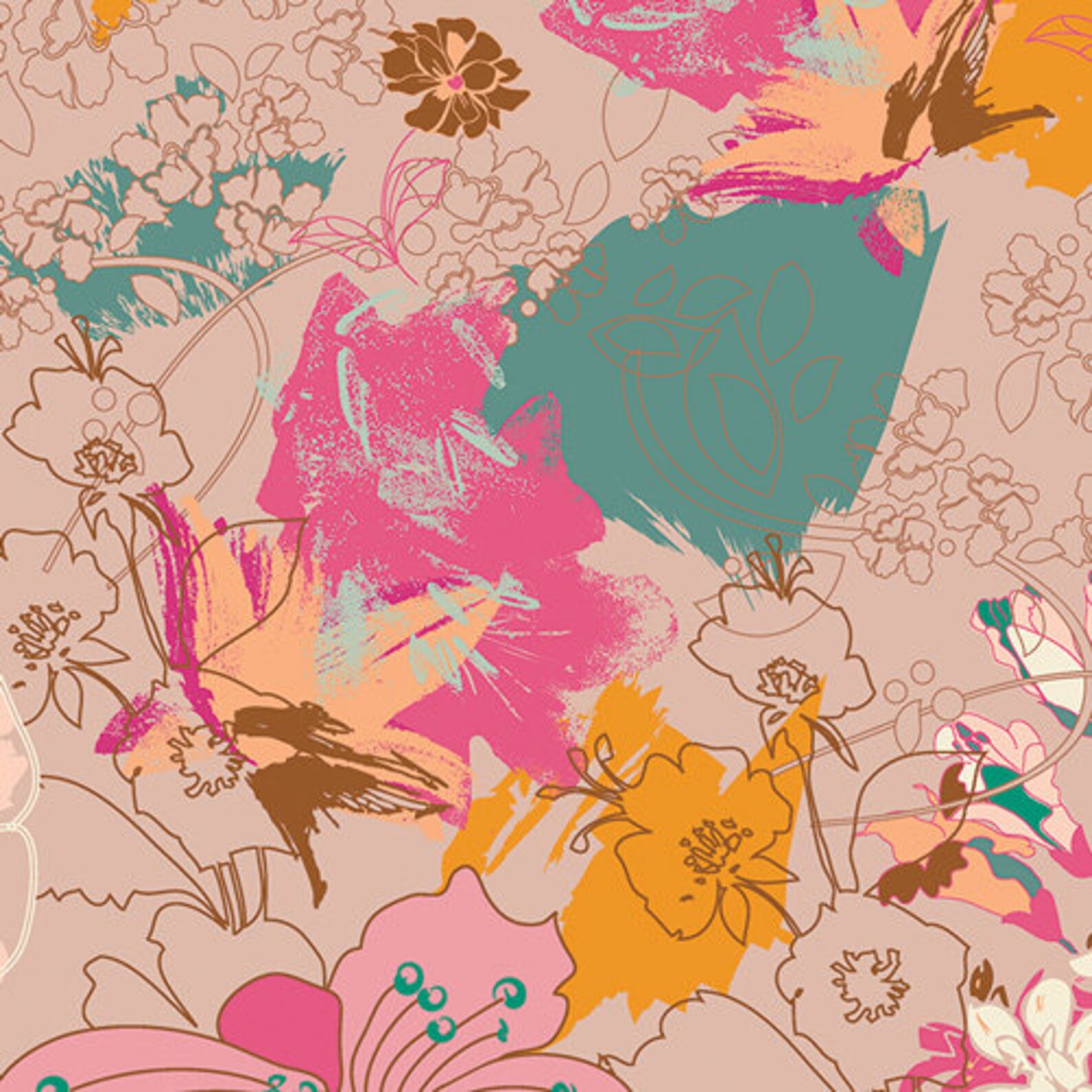 CLEARANCE Art Gallery Fabric Legendary Wonderlust Boho Etsy