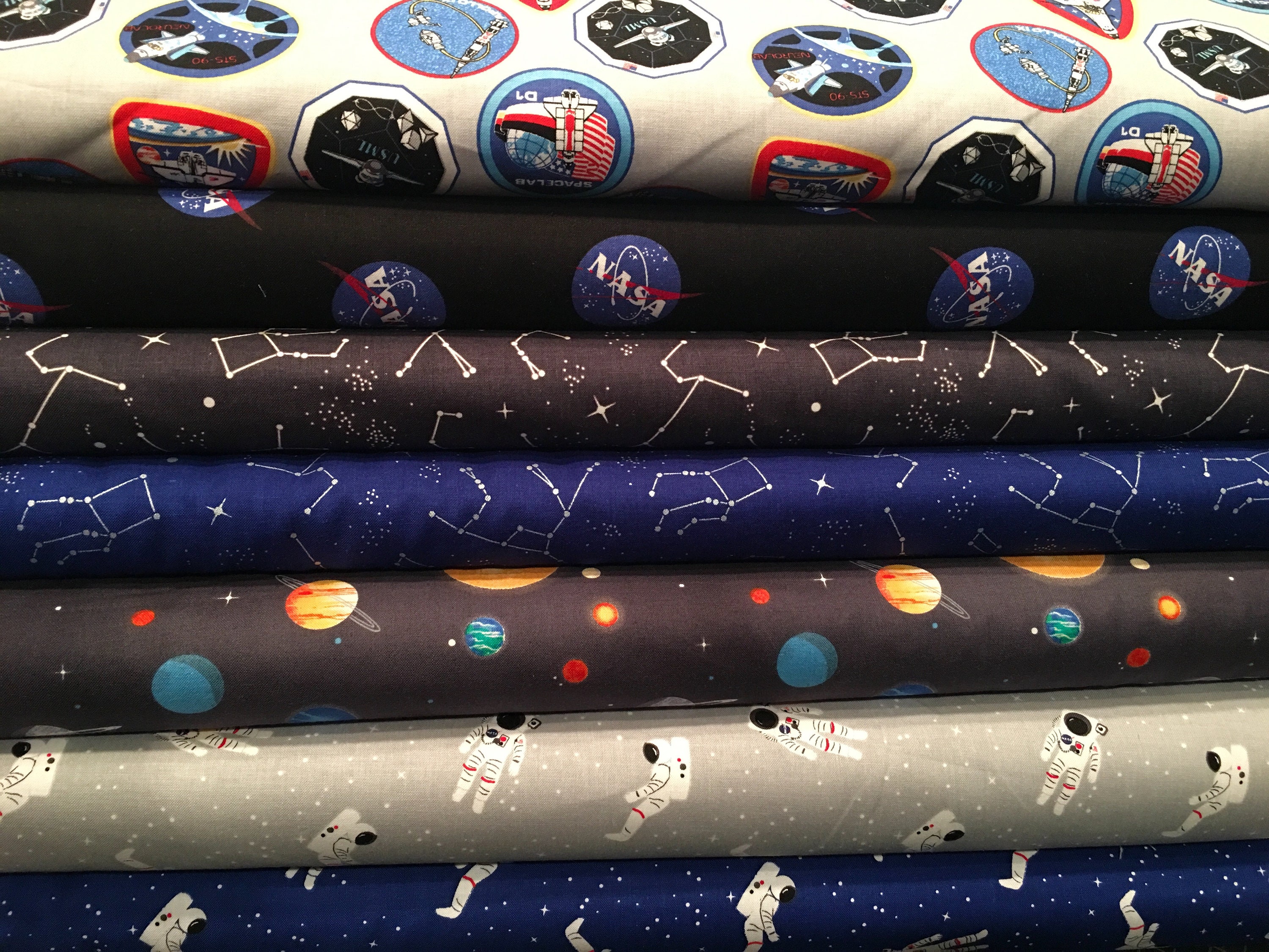 Riley Blake Fabric Licensed NASA Out of This World Etsy