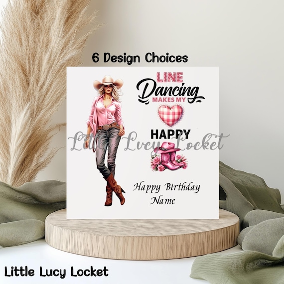 Biglietto Di Compleanno Divertente Con Mucca Highland – Fioreale E Carino Per Donne E Ragazze – Fatto A Mano In Inghilterra