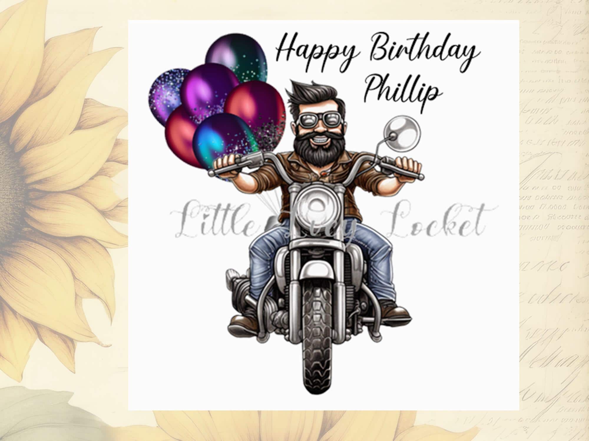 Biglietto Di Compleanno Moto Vettoriali, Illustrazioni e Clipart - 123RF