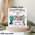 4 Options-VET Nurse Congratulations Card-New Job-Qualification-Registered Veterinary Nurse Exams-Newly QUALIFIED Vet Nurse-Animal Nurse-RVN