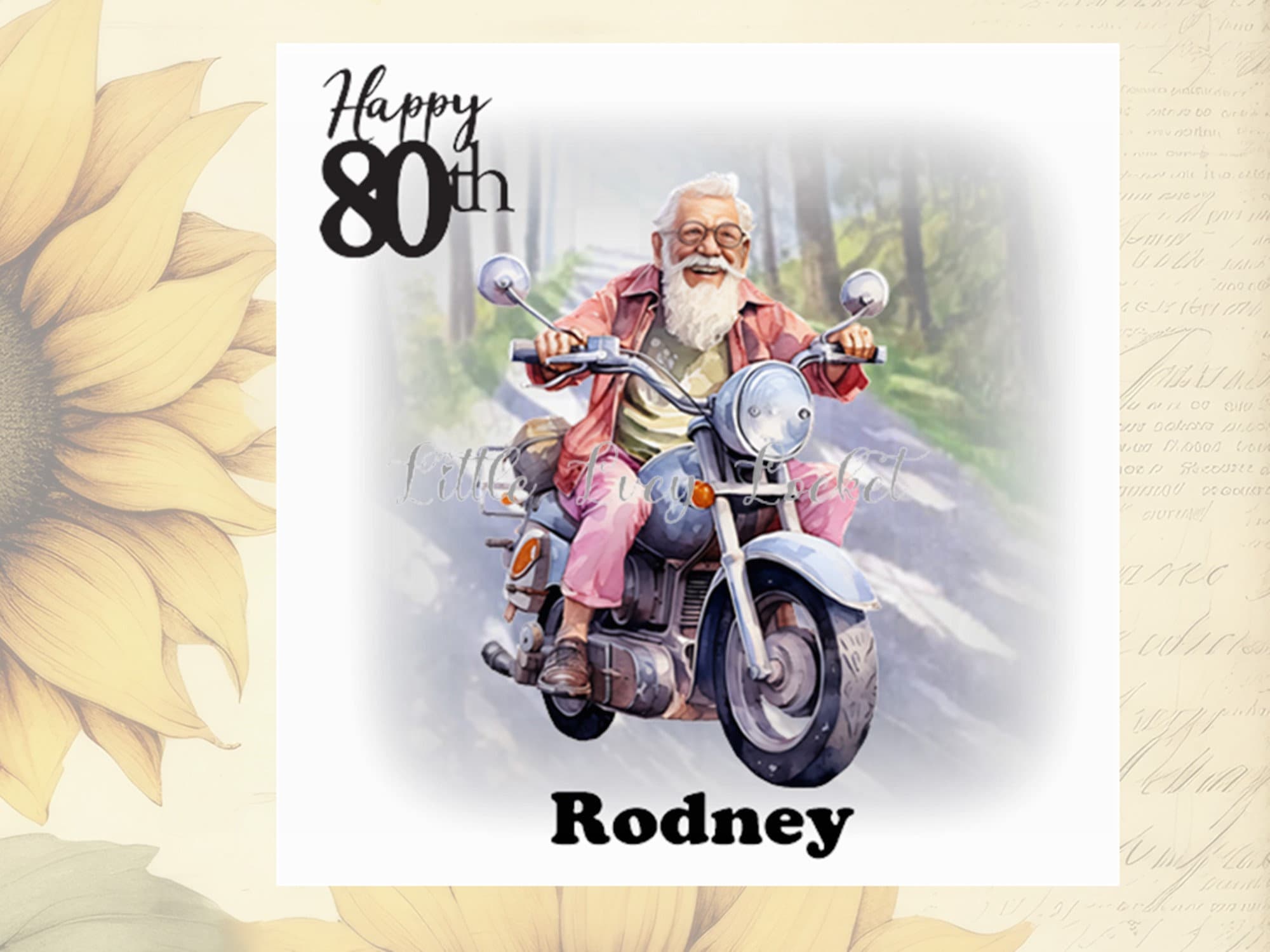 Jonny Javelin Biglietto Di Auguri Per Il 7° Compleanno Del Nipote