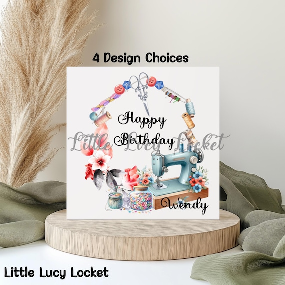 Biglietto di auguri di compleanno con bel design floreale e