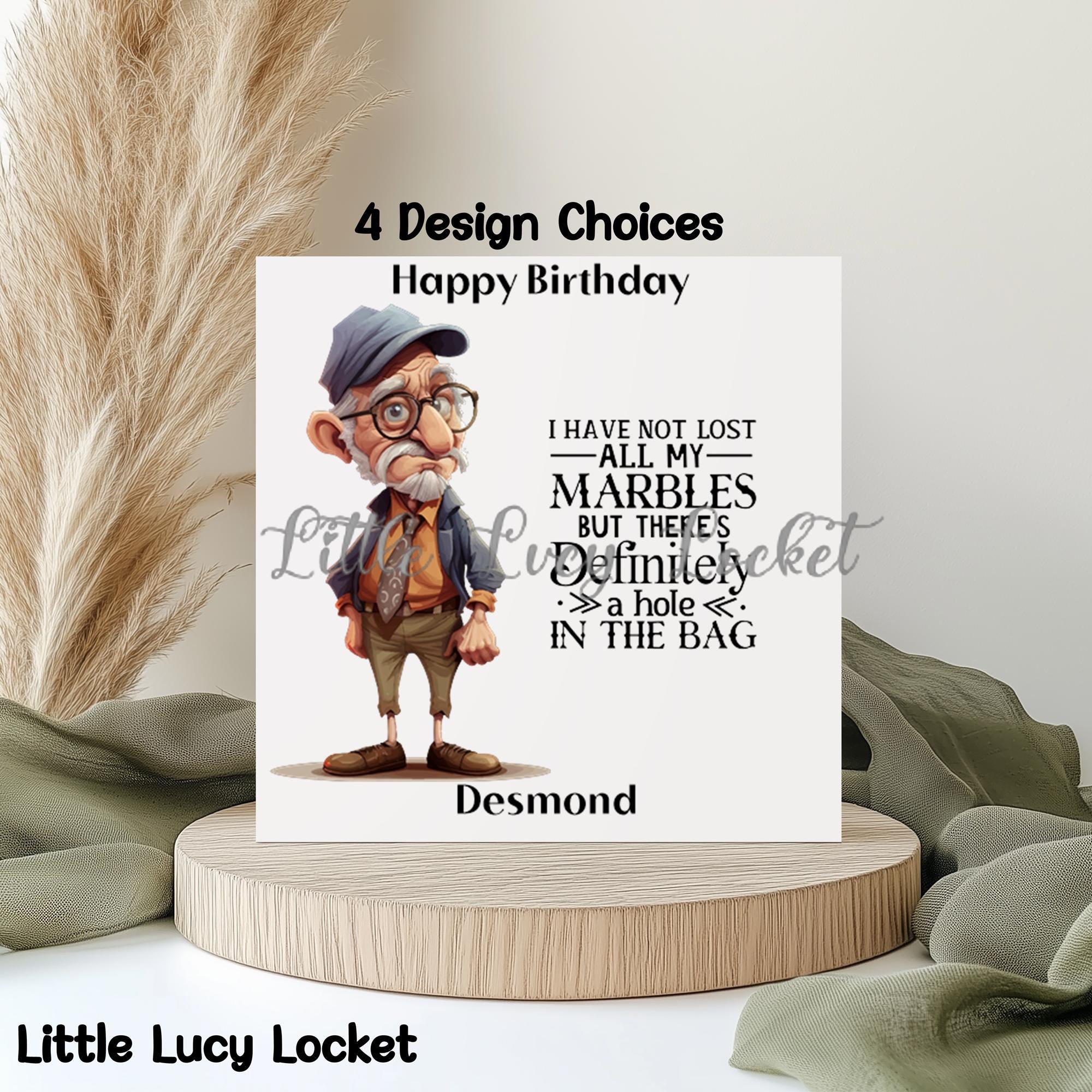 Tarjeta de cumpleaños para hombre: 4 diseños, ingeniosa, humorística,  divertida, para personas mayores, personalizada. - Etsy México, image size:2000x2000