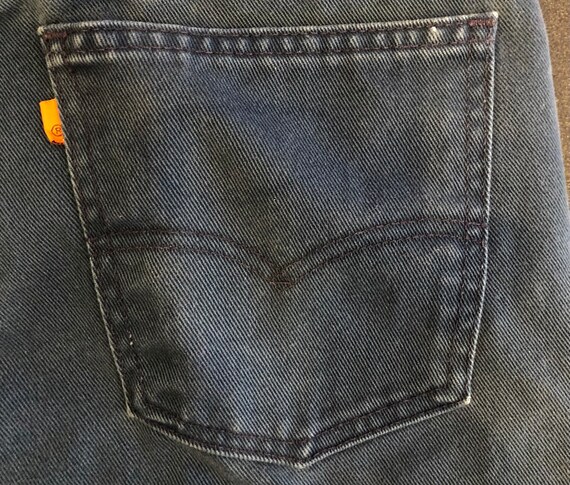 Vintage Levi’s Mens 550 Denim Shorts <> Dark Blue… - image 3