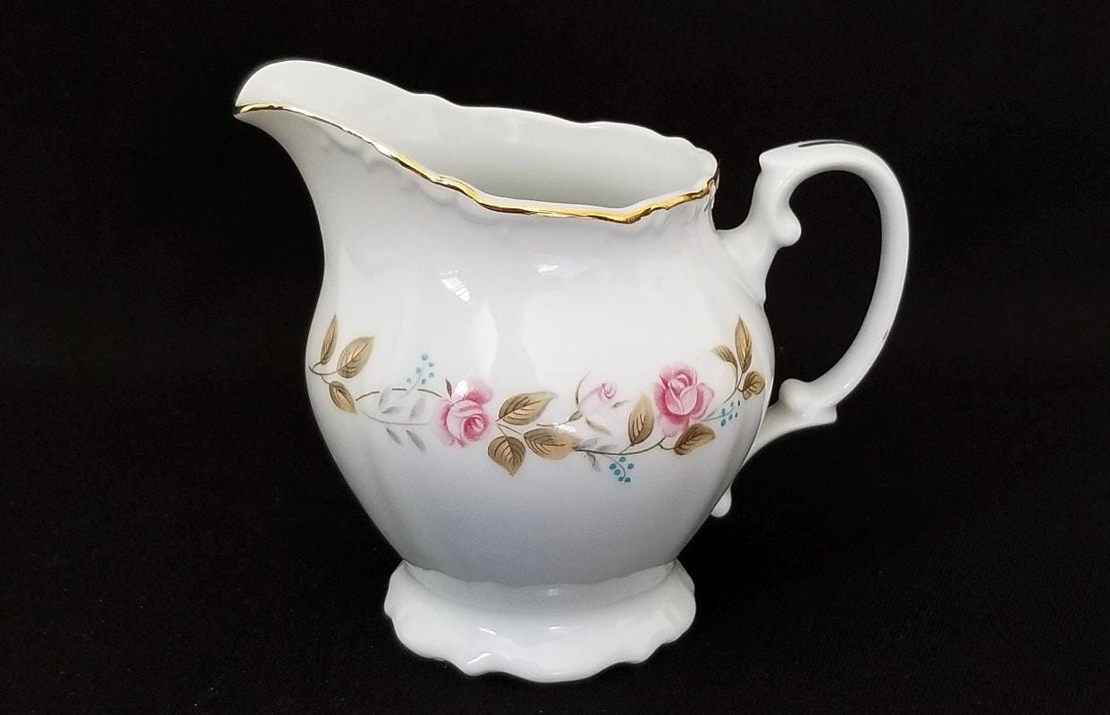 コレクション BRISTOL made in USA '60  GF Vintage 1960 44pc Bristol Dish Set <> Bristol Spring Garden Dish