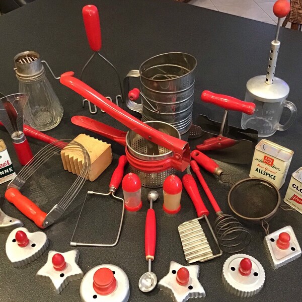 Vintage Kitchen Items Etsy