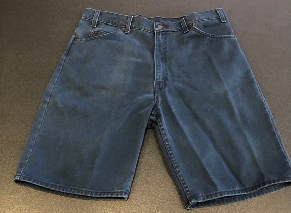 Vintage Levi’s Mens 550 Denim Shorts <> Dark Blue… - image 1
