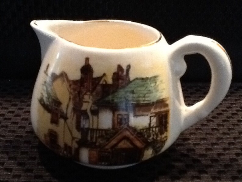 Antique Lancaster Sugar Bowl & Creamer Sandland Etsy