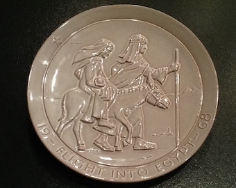 Frankoma christmas plates