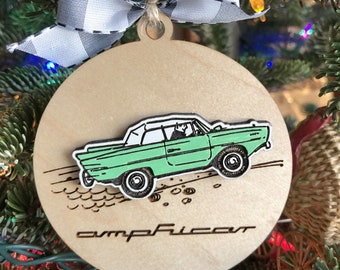 Amphicar Ornament Custom Color