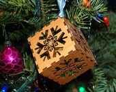 Laser Cut Snowflake Christmas Ornament