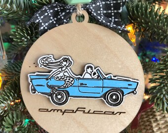 Amphicar Ornament Mermaid