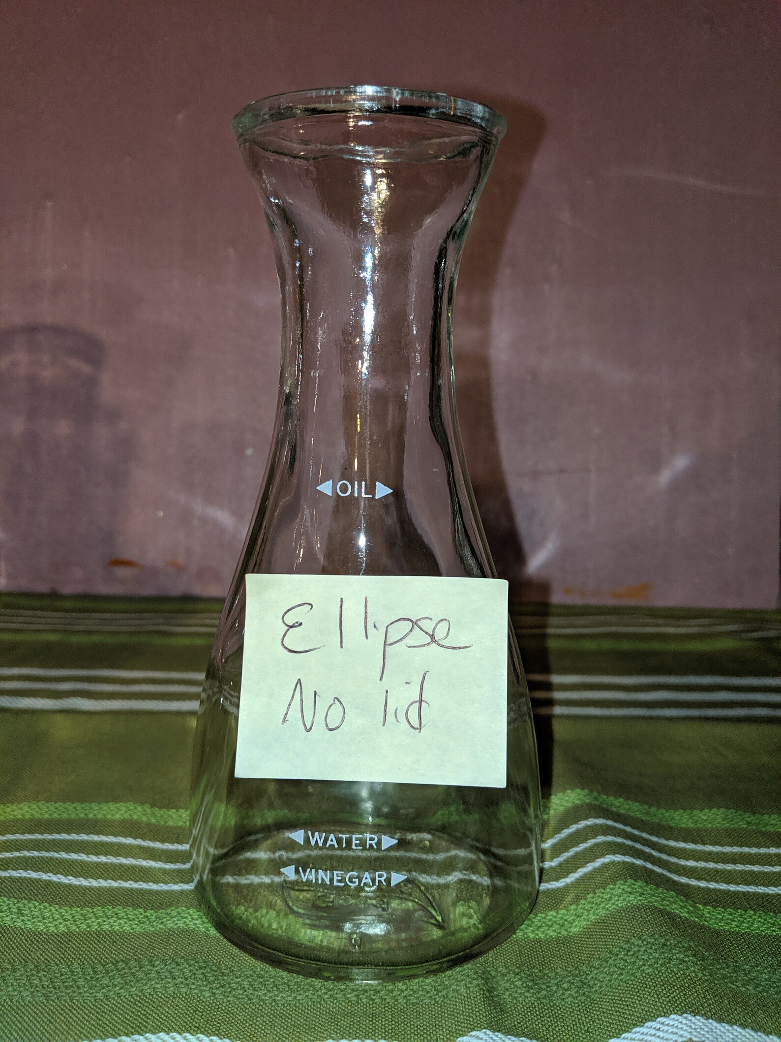 Vintage Good Seasons Salad Dressing Bottle Shaker Rib Ridges Black