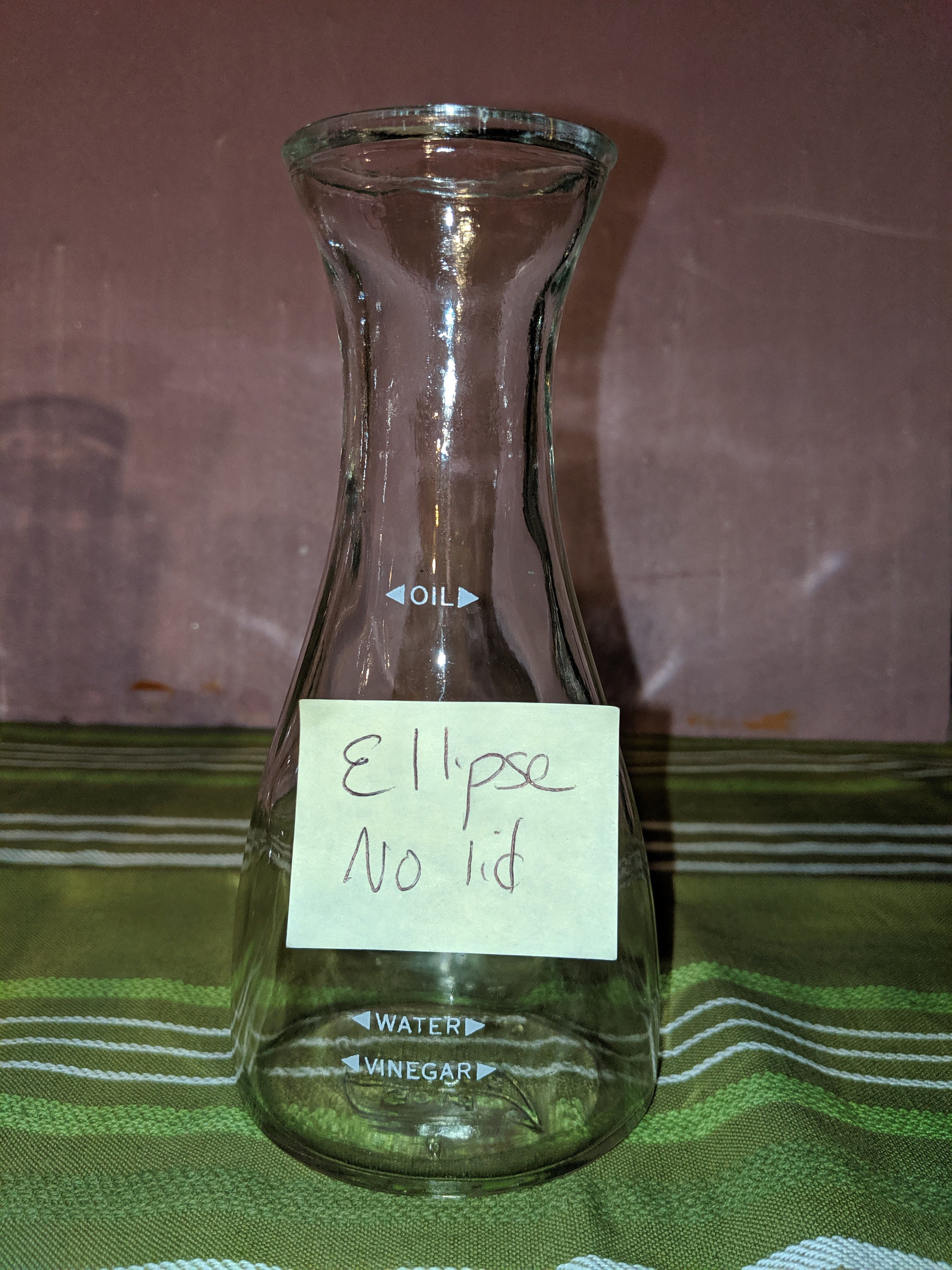 Vintage Good Seasons Salad Dressing Bottle Shaker Rib Ridges Black