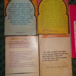 Vintage Mature Pulp Fiction Books Star Distributors 1981 Naughty Wife Shocking Nympho