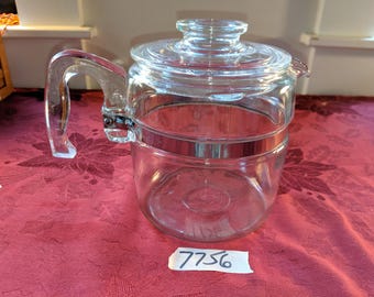 ヴィンテージガラスパーコレーター「Pyrex USA」 - Etsy 日本