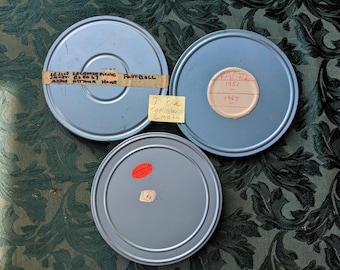 Vintage 8 mm 16 mm 7 ""blau Grau Sie wählen Marvel wickeln"""