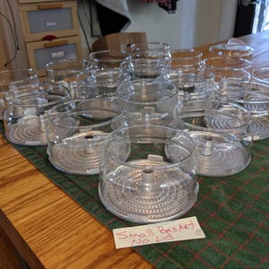 Vintage Pyrex Flameware coffee pot basket lid strainer bottom aluminum 7754 7756 7759 7826 7824 7826