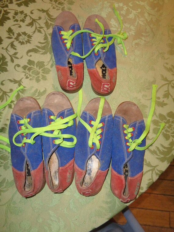Vintage Wolf Rental Bowling Shoes Men's 6 Women's 7.5 Etsy