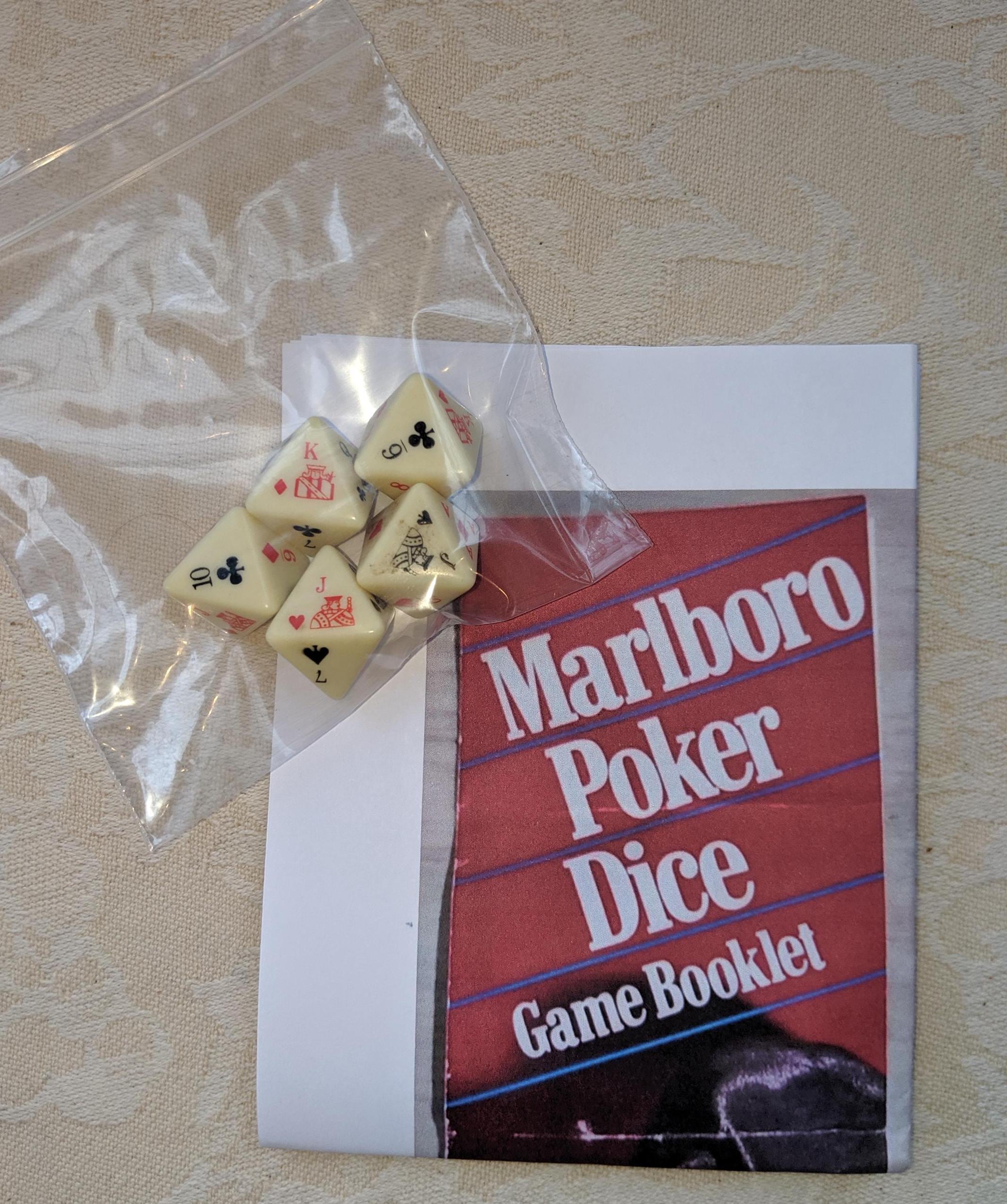 Vintage poker dice - Etsy 日本