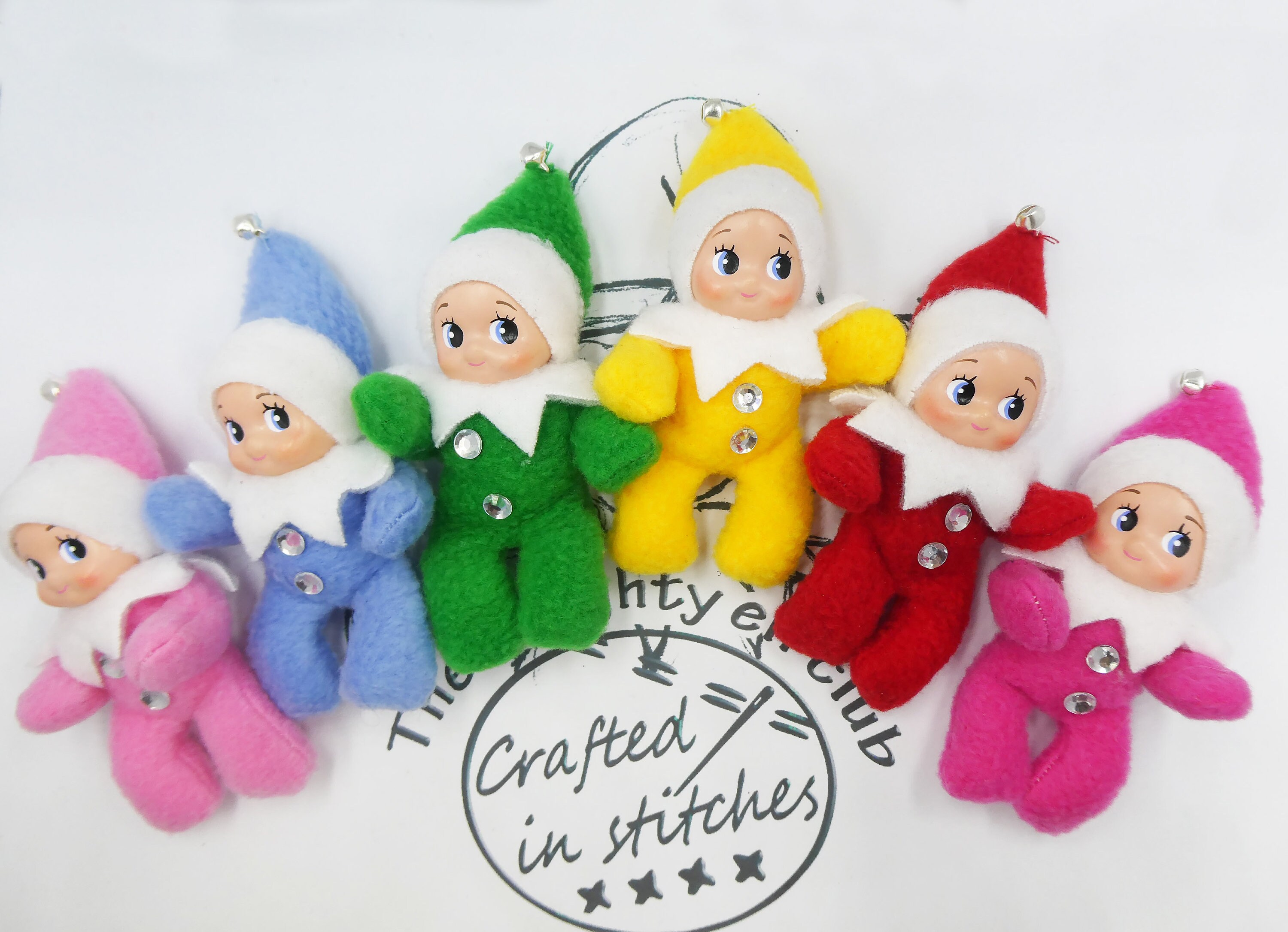 Elf doll decoration minature elf baby chiristmas decoration