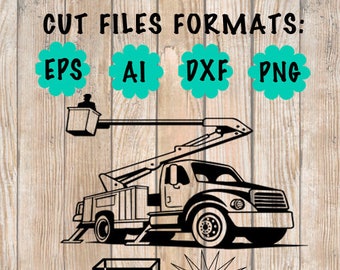 Free Free 182 Bucket Truck Svg SVG PNG EPS DXF File