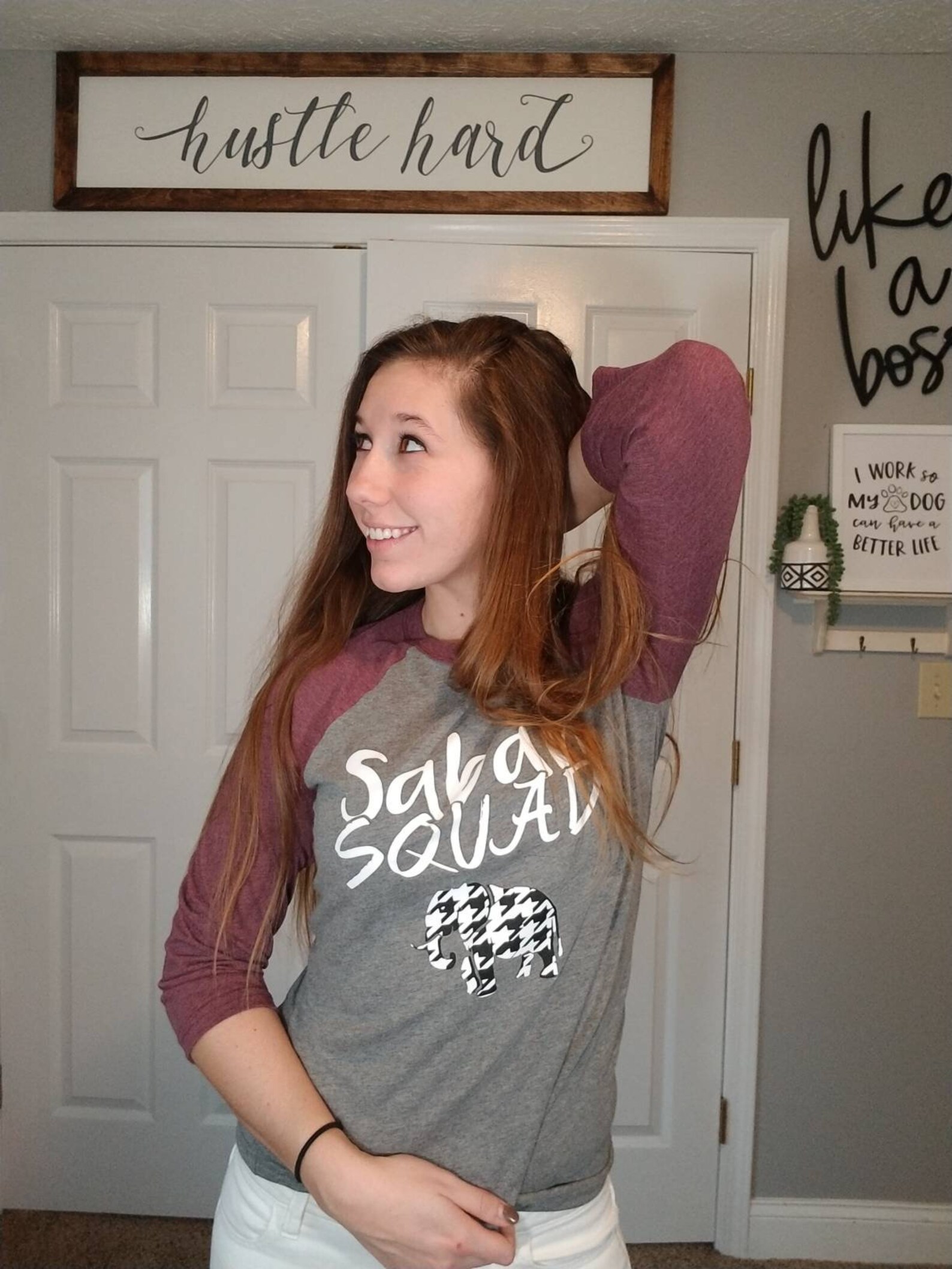 Alabama Crimson Tide Shirt, Alabama Raglan, Saban T Shirt, Saban Squad